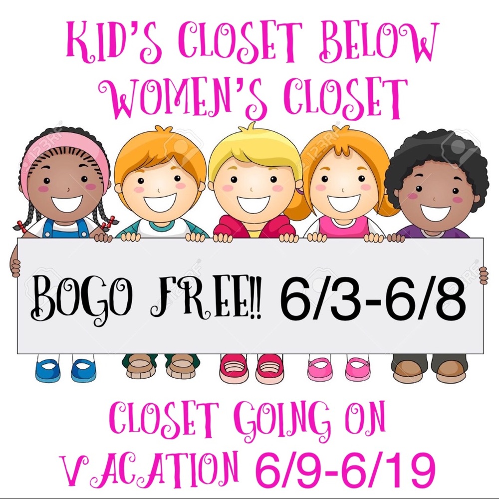 Check out my kids closet!